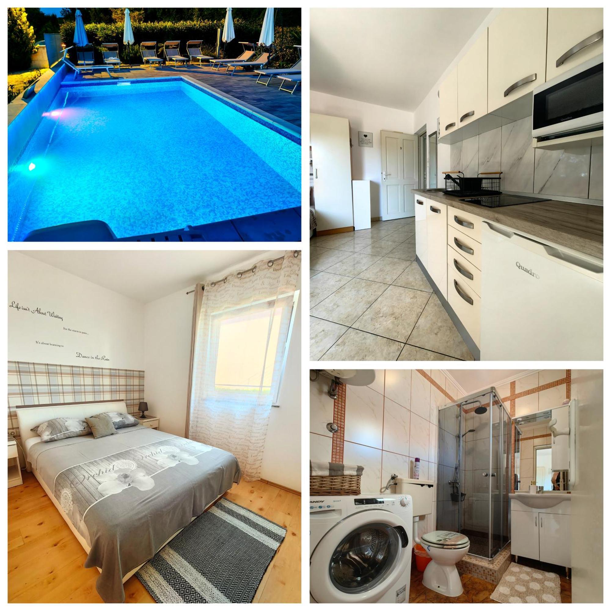 Apartments Lea With Pool Malinska Exterior foto